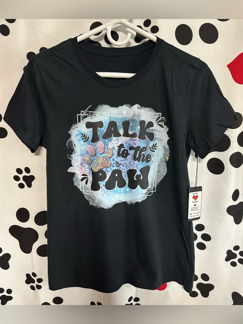 Dog Graphic Crewneck Tee - NWT/NIP